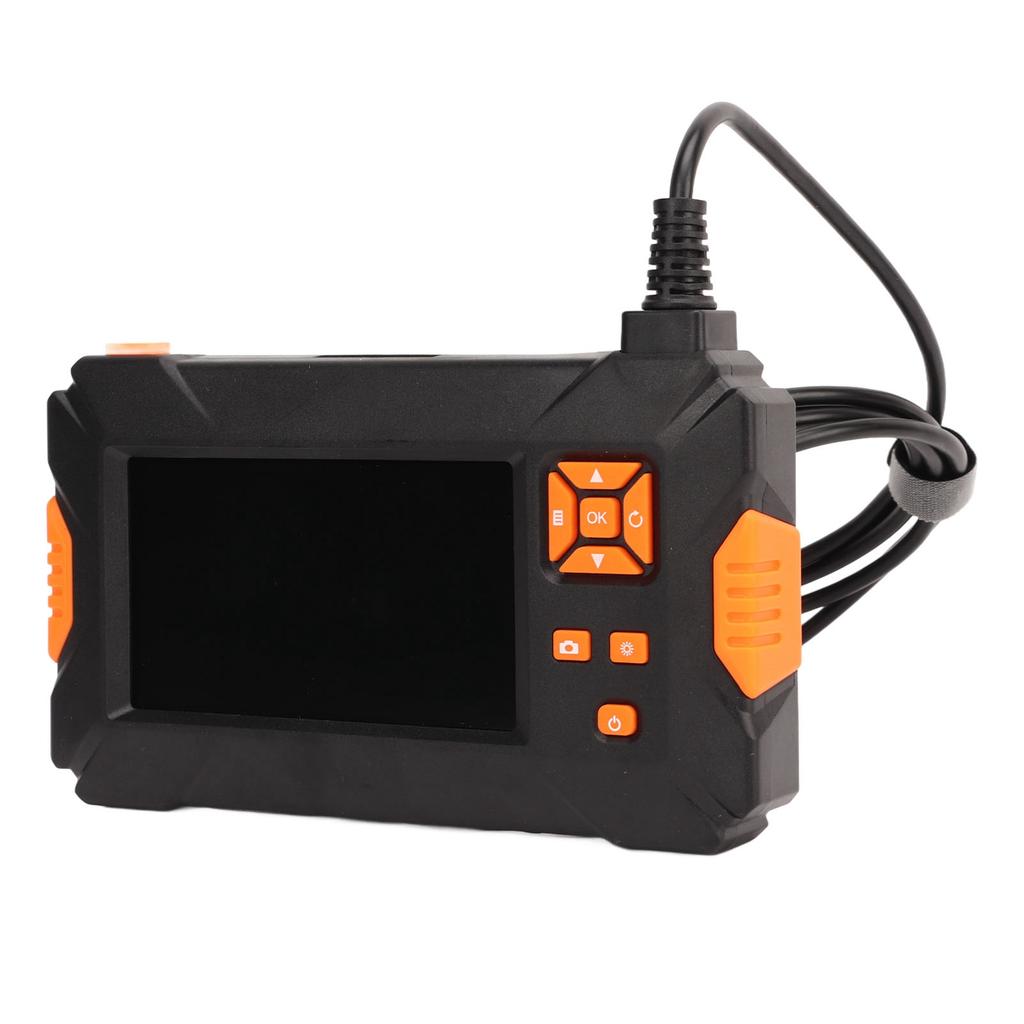 Endoscope Camera 4.3in LCD Display 5m Cable 360 Degrees Rotation 3.9mm Lens Borescope for Maintenance
