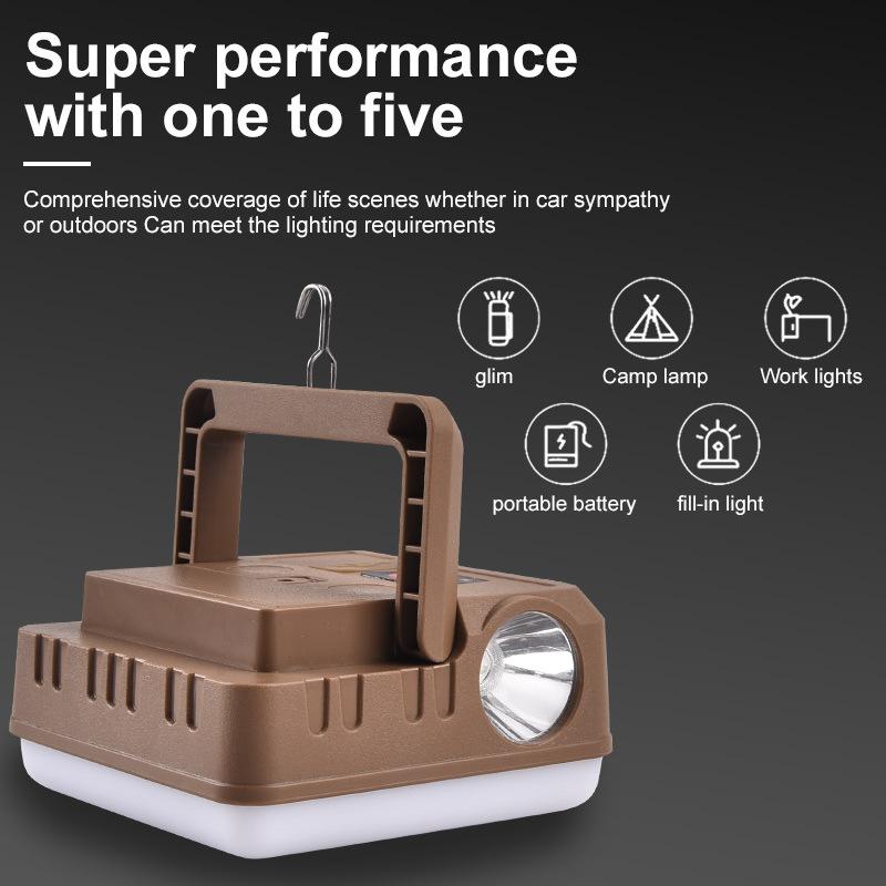 USB Rechargeable Bulb Outdoor LED Tent Light Blackout Emergency Camping Lights