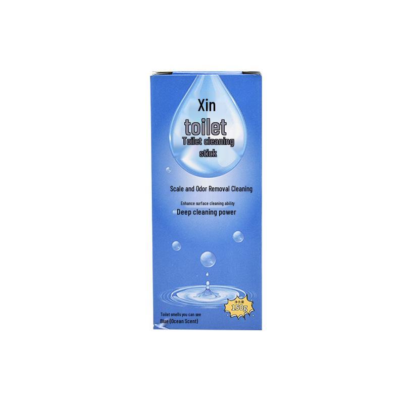 Синий стик-очиститель для унитаза: Дезодоратор и средство от накипи, Удаление запахов