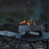 camping moon Bonfire Base Stand Fire Grill Base with Canvas Case 2WAY MT-6-LT