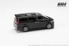 HJ64 Toyota Alphard Sparkling Black Pearl Crystal Shine, готовый продукт с люком на крыше 1/64 (H30W) /