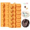 Silicone Chocolate Mold Skull Shape Candy Molds Flexible Baking Mold for Gummy Jelly Ice Cube Fruit Snack