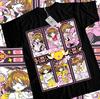 Футболка Cardcaptor Sakura Kawaii Аниме Манга Вайфу Kero-Chan Подарочная Футболка Все Размеры