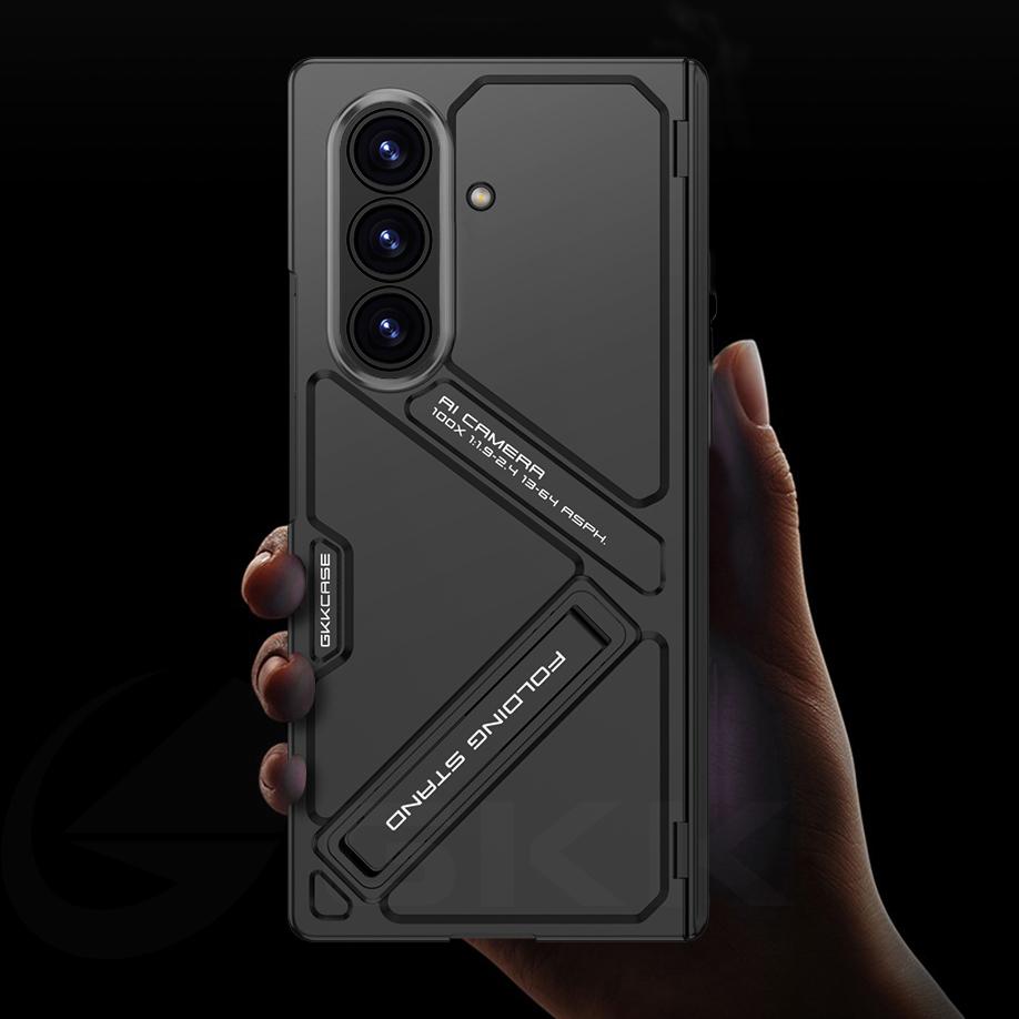 Пластиковый матовый чехол с магнитной петлей для Samsung Galaxy Z Fold 8 Ultra, тонкая защитная крышка со подставкой для внешнего экрана, чехол для Galaxy Z Fold7