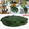 New Artificial Tropical Palm Leaves Hawaiian Luau Party Aloha Summer Jungle Theme Party Decoration Wedding Birthday Home Table D