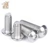10pcs M5 A2-70 Stainless Steel 12.9 Grade Hexagon Hex Socket Head Button Allen Bolt Screw