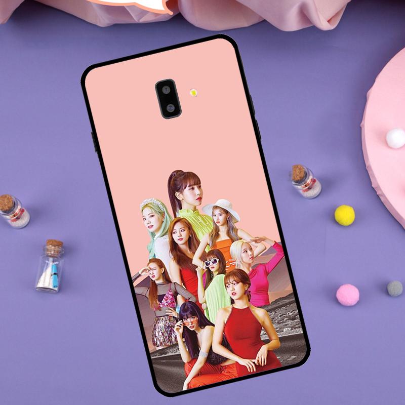 Kpop TWICE Phone Case For Samsung Galaxy J7 J3 J5 2017 A3 A5 2016 A9 J4 J6 J8 A6 A8 Plus 2018 Cover