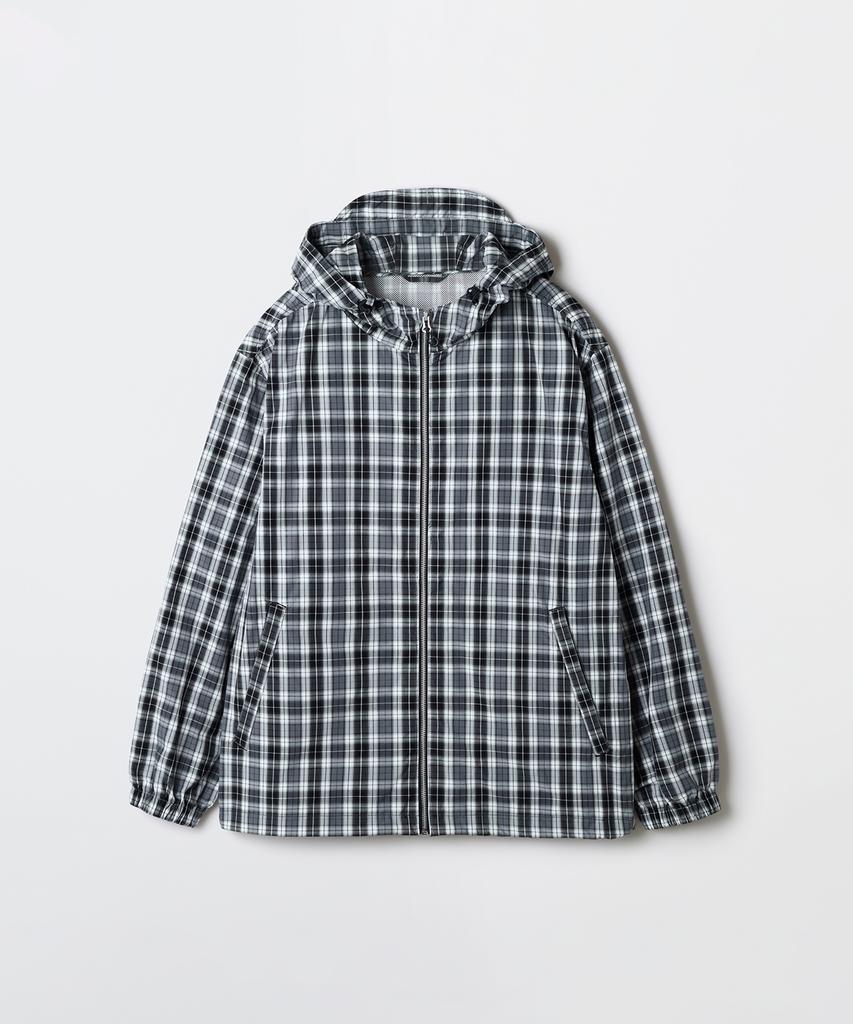 Ветровка с капюшоном в клетку Spao_Spjjg23Cy2