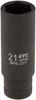 Kyoto Machine Tools Impact Wrench Socket Thin 21mm BP4L21TP (KTC) 12.7mm (1/2 Inch) (Deep Wall)