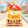 ЛУЧШАЯ ИГРУШКА Персонажи Sanrio Pompompurin Серия Парк развлечений Гашапон Фигурка-сюрприз Мягкий винил ПВХ Подарок на день рождения Персонаж Pompompurin