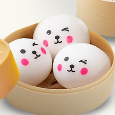 Игрушки Мультяшные Игрушки Пельмень Сквиш Пельмень Антистресс Мячик Сжать Выпустить Воздух Фиджет Сенсорный Сквиш Табас Абстрактный СквишСюрприз Подарок Презент