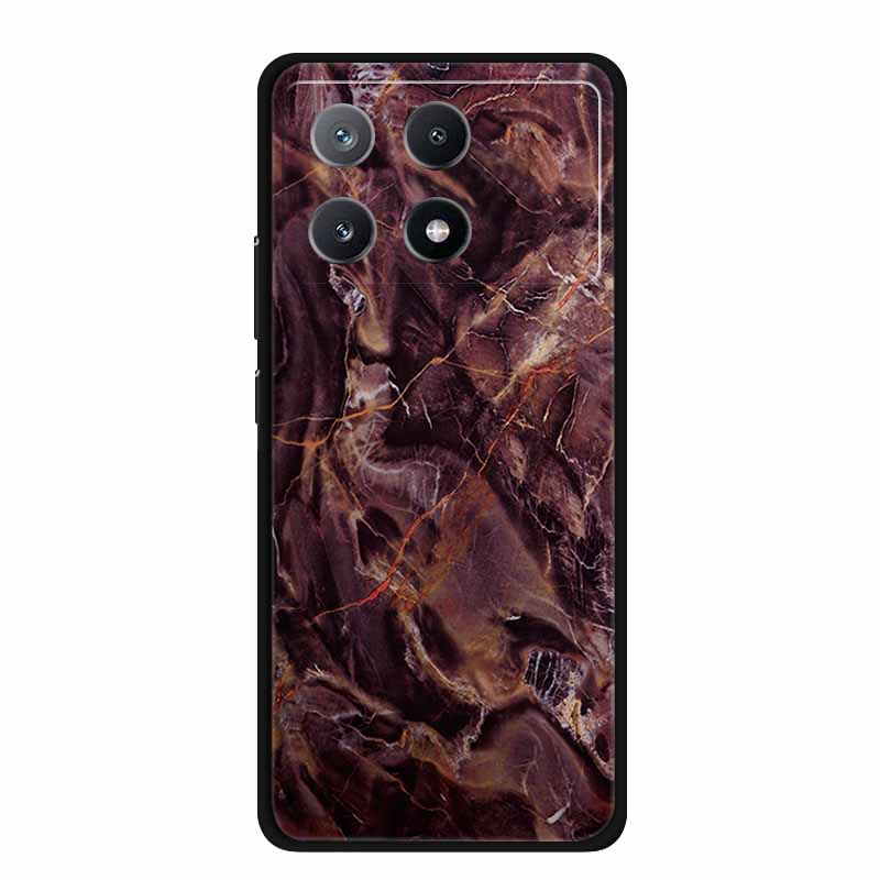 Чехол для Xiaomi Poco F8 Pro Градиентный Мраморный Силиконовый ТПУ Мягкий Чехол для Телефона для Poco F8 Pro Пастельная Задняя Крышка Funda Poco F8 Pro 5G