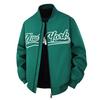 Men's Trendy Baseball Jacket: European Size, Loose Fit, Spring/Autumn 2025