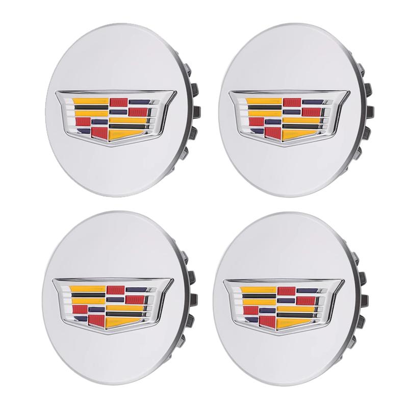 Для Cadillac Escalade XT5 XT6 CT5 CT6 XTS CT4 66 мм 4 шт. Колпачки ступицы колеса автомобиля Аксессуары Эмблема шины автомобиля Стиль автомобиля