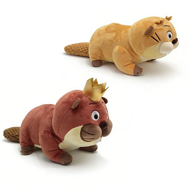 HoppersPlush Beavers Transformation Movie Plush Toy Stuffed Animal Soft Cute Collectible Doll