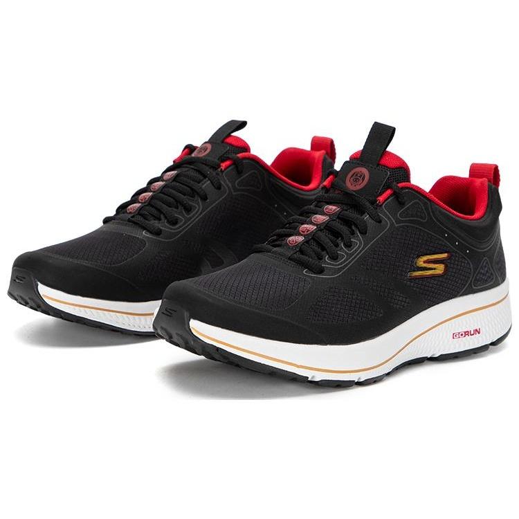 Skechers GO RUN 'Черно-красный' Мужской 802005-BKGD
