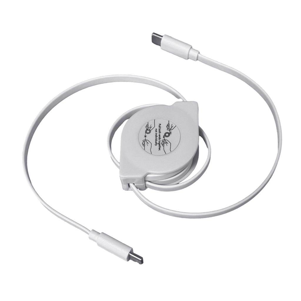 Выдвижной кабель для передачи данных PD 60 Вт USB C на USB C, шнур для быстрой зарядки ноутбука для телефонных переключателей типа C, планшетов