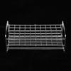 18.5mm 50 Holes Stainless Steel Test Tube Rack Square Hole Medical Test Tube Holder