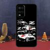 350Z Fairlady For OPPO A96 A76 A16 A54 A74 A94 A58 A78 A98 A5 A9 A53 A52 A72 A91 A15 A17 A57 A77 A79 Case