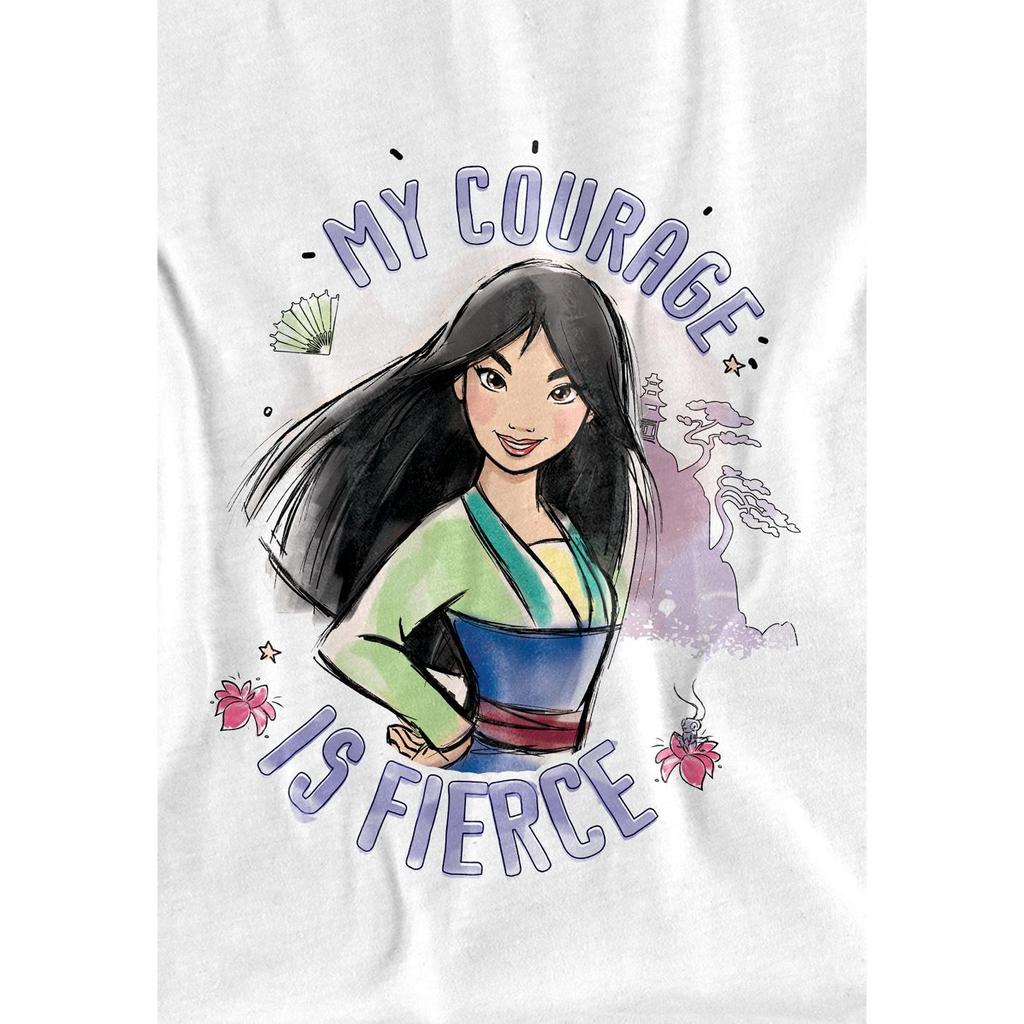 Mulan Детская футболка «Моя смелость свирепа»