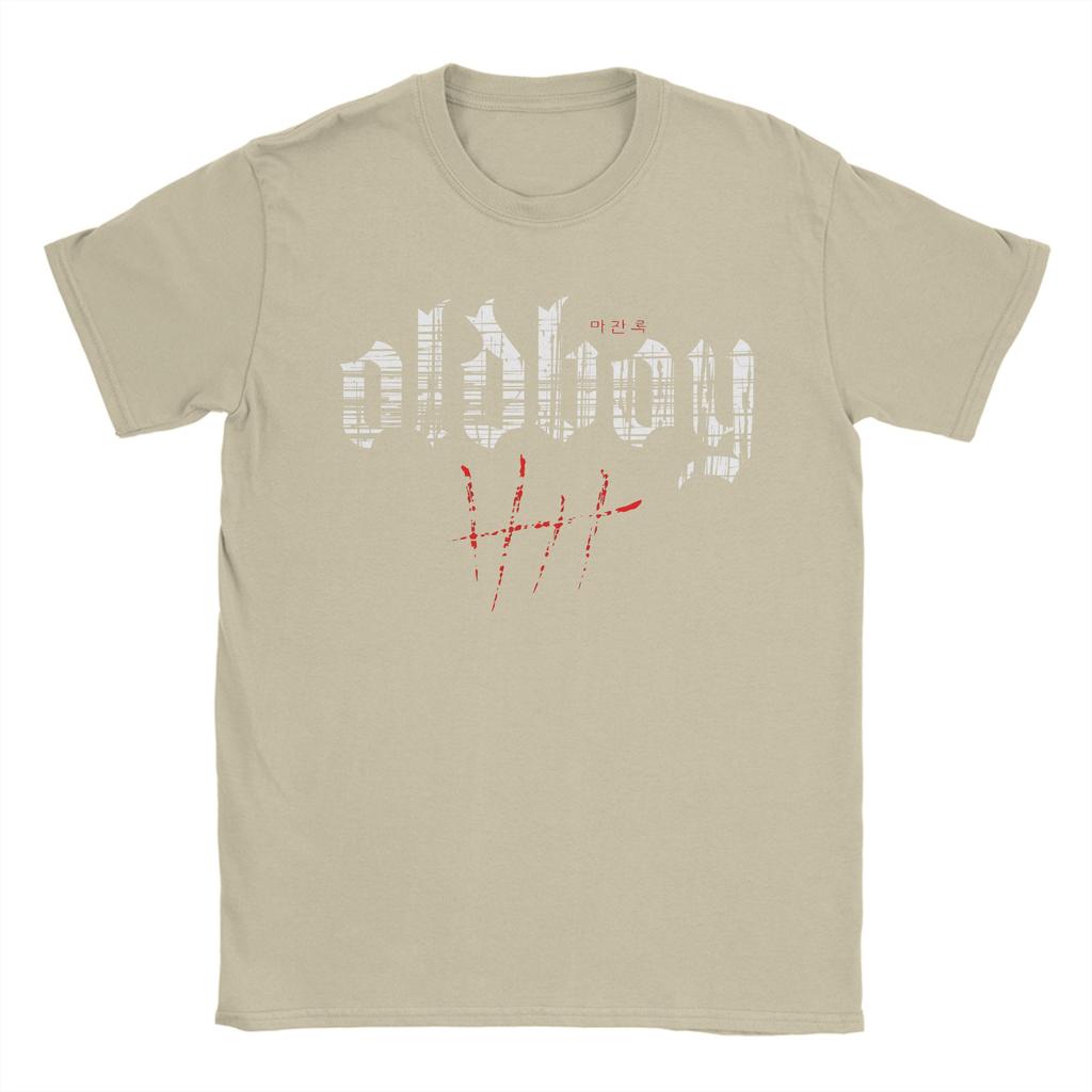 Oldboy Movie  T Shirt Unisex 100 Cotton Funny TShirts Round Collar  Tees Short Sleeve Tops 6XL