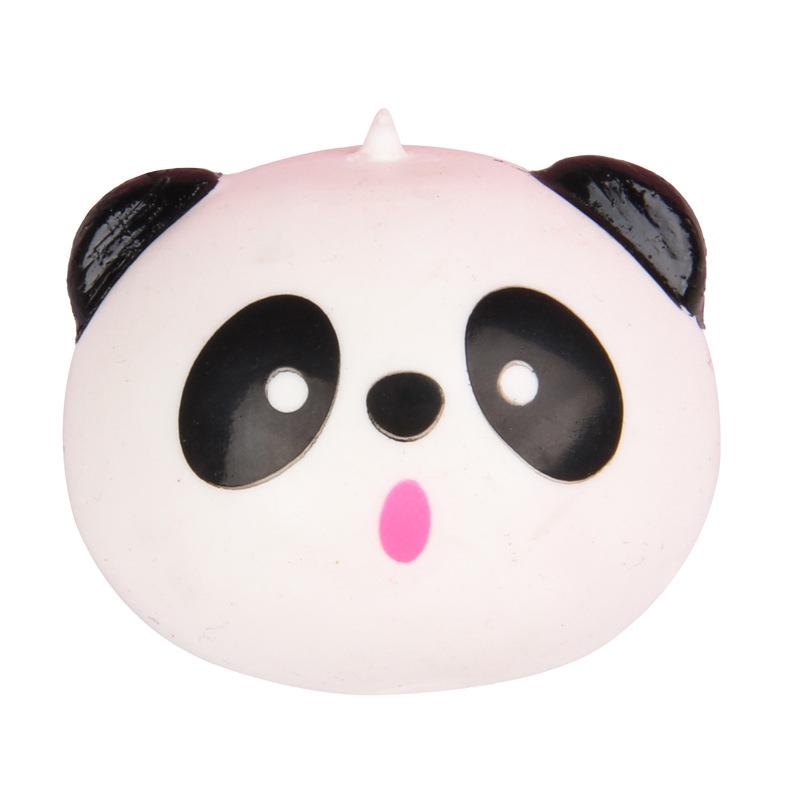 Новый детский хлеб, цветная панда, животные, щепотка, радость, милый мультяшный мяч, медленный отскок, мука, игрушка для снятия стресса, подарок для взрослых