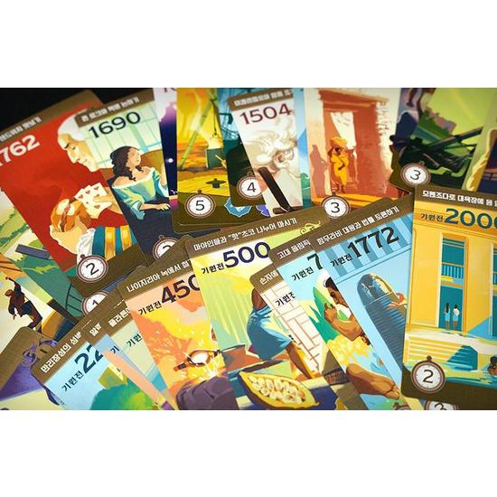 Корейские настольные игры Trekking Into History, популярная корейская игра
