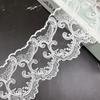 Сетчатое водорастворимое кружево, вышивка молочным шелком, кружево со штрих-кодом, платье, детская одежда, женские аксессуары