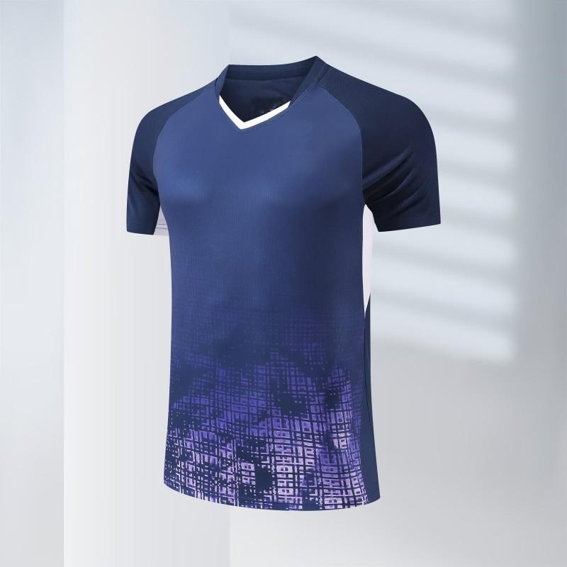 Quick-Dry Badminton Shirt Men Women Breathable Sport T-Shirt Athletic Top