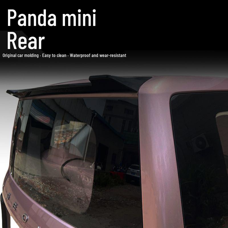 Заднее антикрыло Panda MINI: Декорация крыши и салона автомобиля на новой энергии