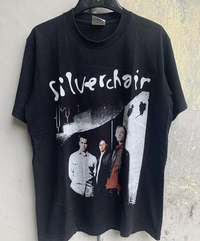 Silverchair Мировой тур 1999 Черная Унисекс Футболка Мужчины Женщины S-5XL KH11227 Унисекс Футболка