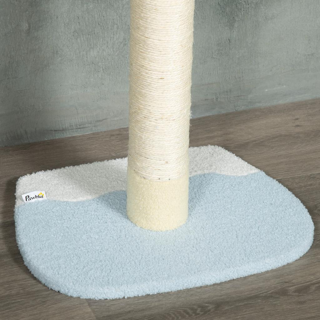 260cm Adjustable Floor-To-Ceiling Cat Tree w/ Anti-Tipping Kit, Toy Ball