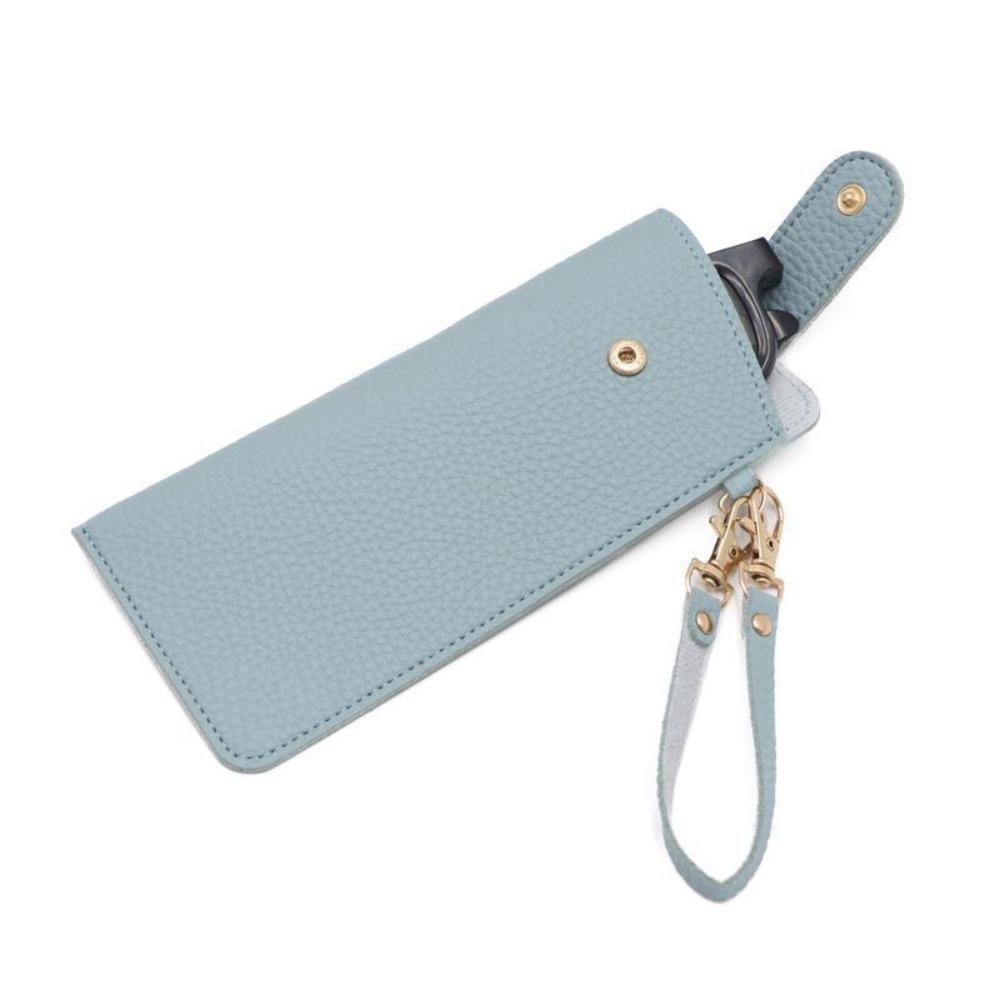 With Lanyard Glasses Storage Bag Leather Rope Sunglasses Eyeglass Bag  Outdoor