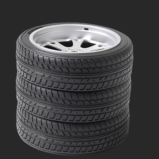 Держатель для ручки, дизайн в форме автомобильной шины, реалистичная тонкая текстура, недеформирующийся, прочный держатель для канцелярских принадлежностей