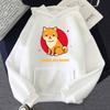 Kawaii толстовки с капюшоном Shiba Inu Mom с принтом для женщин/мужчин, зимние повседневные удобные пуловеры с длинными рукавами и капюшоном