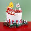 Christmas 4-Knot Small Train Decoration Children'S Gifts Christmas Year Party Decoration