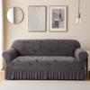 Elastic Sofa Seat Cushion Cover All-inclusive Furniture Protector  for L Shaped Sofa