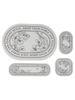Sleek Diatomaceous Earth Coaster Collection Functional & Stylish Water Absorbing Pads For Daily Use In Home Areas