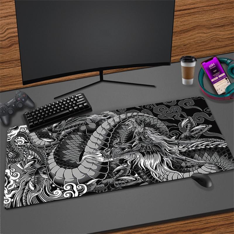 Gaming Mouse Pad Dragon Large Gamer Mousepad Computer Gaming Table Carpet Desk Mat XXL 900x400mm Mouse Mats Rubber Keyboard Pads