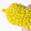 Durian Dog Squeaky Toys Simulation Durian Shape Bite Resistant Interactive Dog Squeaky Toy for Chewi