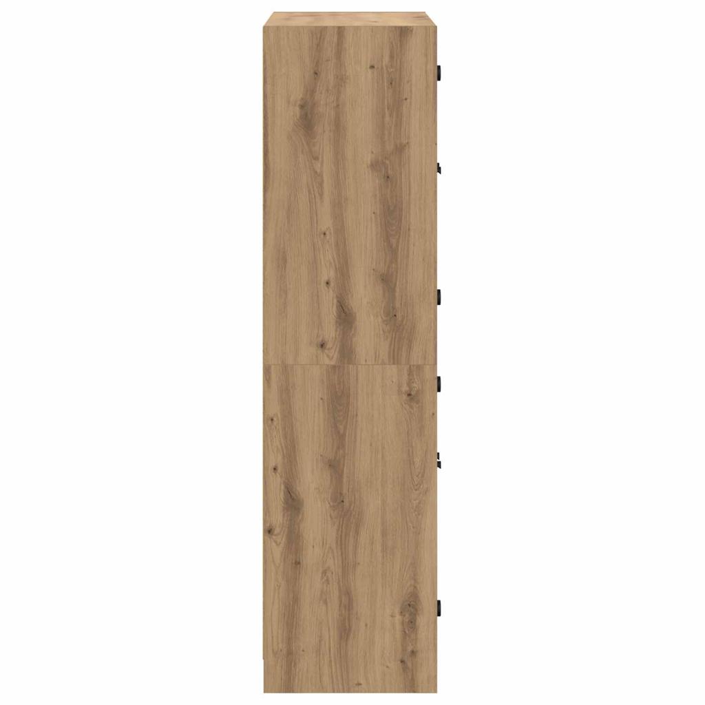Highboard Artisan Oak 68 x 37 x 142 cm Particleboard
