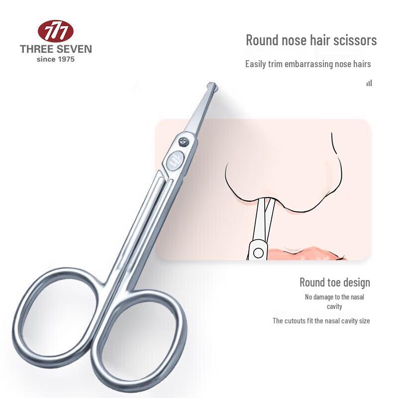 777 Unisex 10-Piece Carbon Steel Nail Care Kit