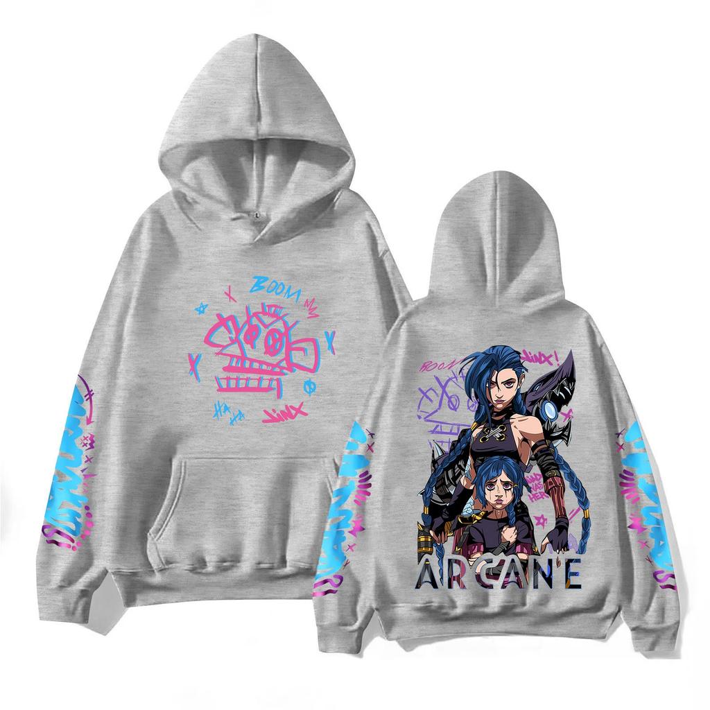 Women Fashion O Neck Long Sleeve Printed Top Hoodie Sweatshirt