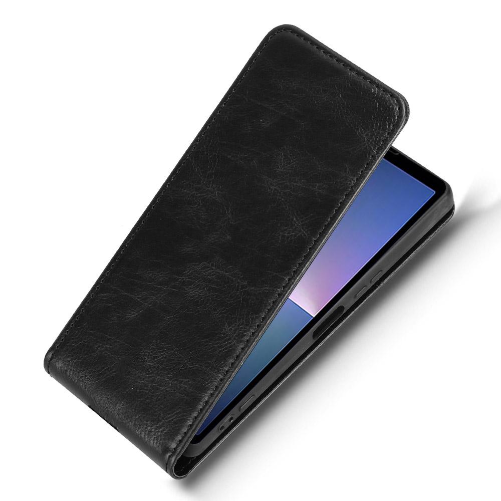 Для Sony Xperia 5 V Чехол с карманом для карт Магнитный вертикальный флип Кожаный чехол для телефона