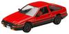 Toyota Sprinter Trune JDM Кастомная Версия 1/64 (АЕ86) GT-APEX Красный/Черный
