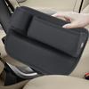 Multifunction with Cup Holder Car Seat Gap Organizer Pu Leather Auto Console Side Storage Box for Cellphones
