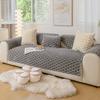 Winter Sofa Cover Thicken Plush Non-Slip Couch Cushion for Living Room Soft Universal L-type Sofa Cover Backrest Towel Sofa Mat