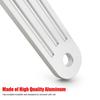 Marine Transom Support Plates Quick Assembly for Top Lower Bolt Holes TSP-1 TSP-2DP Aluminum Transom Support Plate Kit