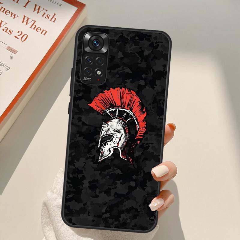 Spartan для Redmi 10A 10C 9A 9C 9T K40 K50 Игровой Чехол для Redmi Note 11S 10S 9S 9 10 11 Pro