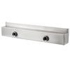 59.1" x 4.5" x 3.1" Stainless Steel Decorative Waterfall Pool Fountain For Garden Pond Indoors And Outdoors